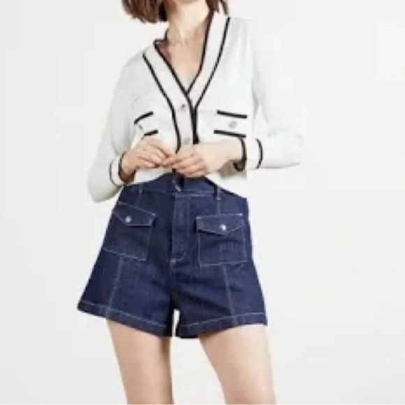 TED BAKER Cropped Cardigan Size 4 (Large) - Picture 6 of 8